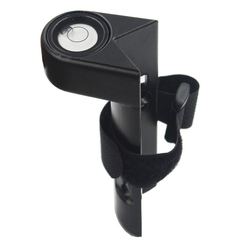 Прямоугольный пузырьковый уровень, пряжка для ремня, оптический портативный нивелир для центрирующего стержня, карбоновый полюс