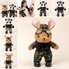 Soft And Cuddly Panda Army Plush Toy Rabbit Soldier Figure Perfect For Gifts