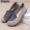 Spring Women's Single Shoe Flat Heel Soft Sole Casual Lazy Shoes Breathable Shallow Mouth Mom Cloth Shoes