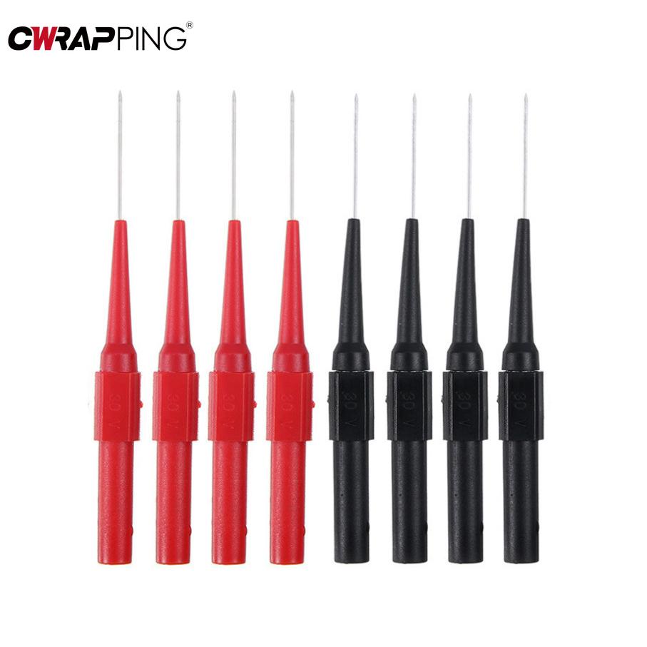 10 шт. 30 В Инструменты для диагностики приборов Мультиметр Тестовый щуп с игольчатым наконечником Автомобильные инструменты Аксессуары для автомобильного набора