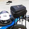 Universal Motorcycle Rear Seat Bag - Large Capacity Helmet & Riding Gear Storage