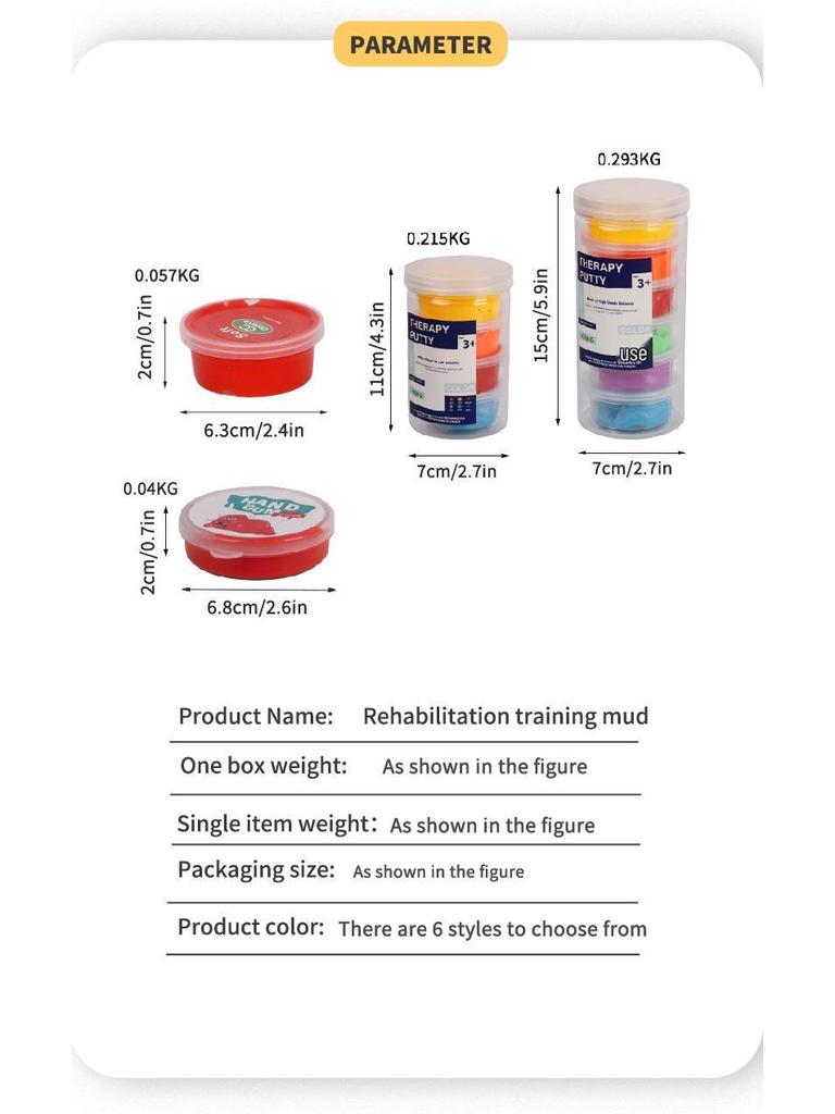Магнитная силиконовая замазка для захвата пальцами и реабилитационных упражнений
