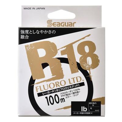 Леска Seaguar R-18 Fluoro Limited, 100м, 16lb, Прозрачная