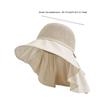 Женская широкополая шляпа от солнца Женская широкополая шляпа от солнца Корейский стиль Женская шляпа от солнца Летняя одежда для улицы