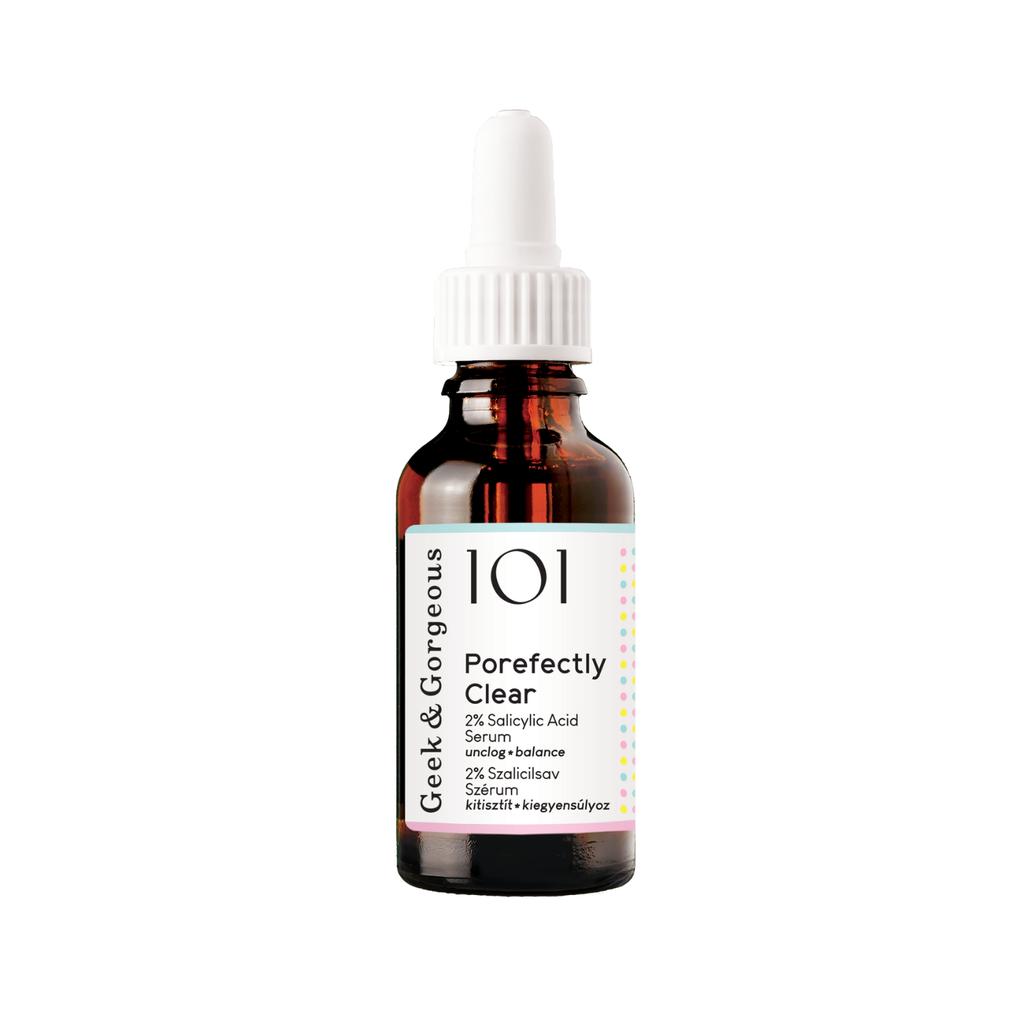 Geek & Gorgeous Porefectly Clear Serum 30 мл - Сыворотка с 2% салициловой кислотой и саркозином