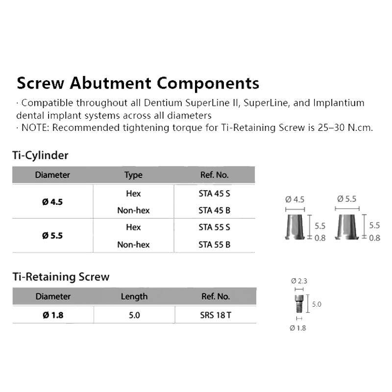 Стоматологическая Медицинская Лаборатория Универсальный Дентиум Композитная Основа Аксессуары для Ухода за Полостью Рта Одноразовый Трансферный Стержень Уплотнительный Винт