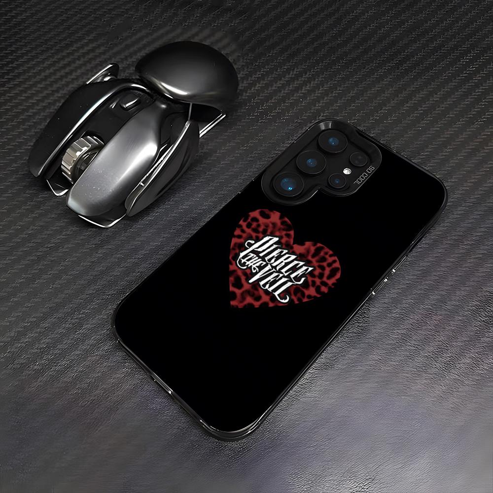 Rock Band PIERCE VEil Phone Case For Samsung S26 S25 Plus S20 S20 Plus S22 Ultra S23 FE S21 Plus S21 Ultra Colorful Cover