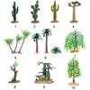 DIY Artificial Cactus Models Micro Landscape Simulation Farm Gift Plant Tree Figurine  Universal