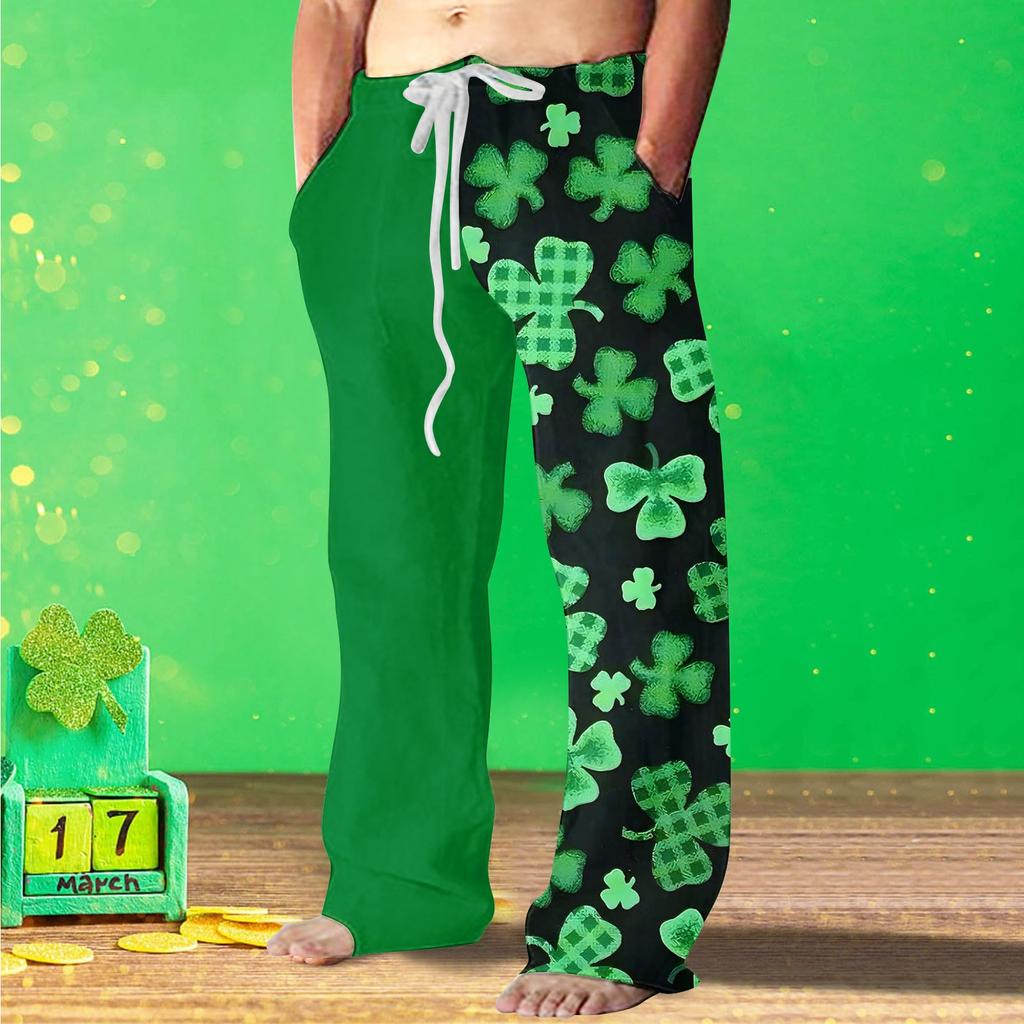 Улица. Мужские брюки с принтом Patrick's