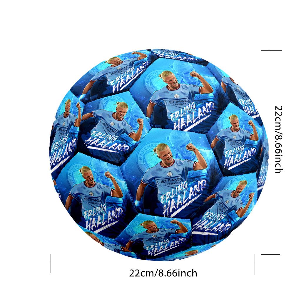 Haland Size 5 Soccer Football Machine Sewn Indooroutdoor Universal Football Perfect Gift For Sports Enthusiasts Perfect Birthday Christmas Gift Idea
