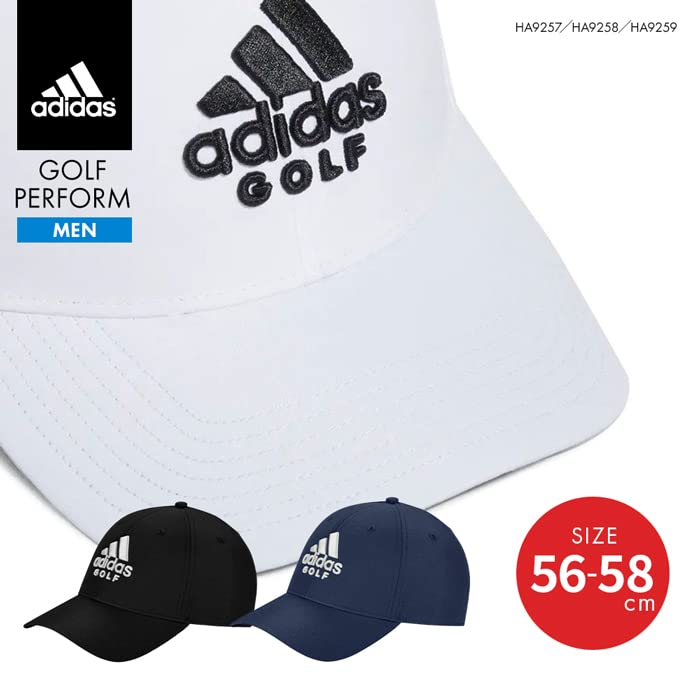 Мужская бейсболка для гольфа Adidas Performance, GOLF PERFORM H, HA9257, HA9258, HA9259, Универсальный размер, Черный [Параллельный импорт]