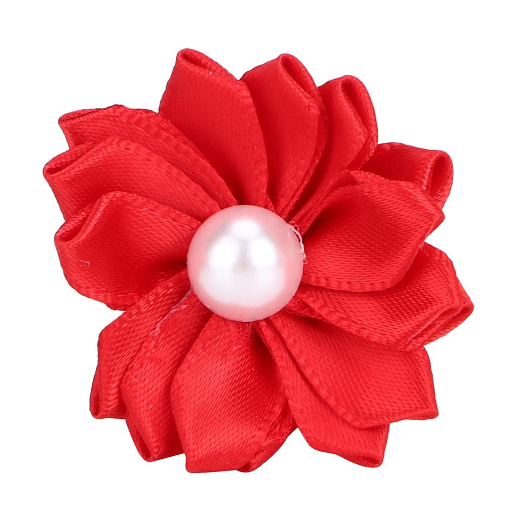 30 шт. красочных бантов для волос для собак с жемчужным декором для щенков, маленьких кошек, аксессуары для ухода