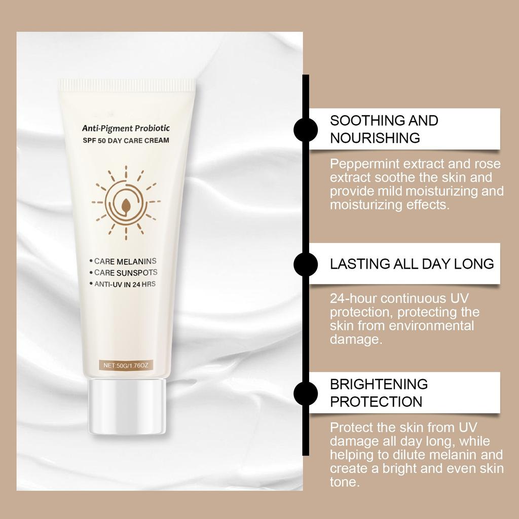 Солнцезащитный крем Relief Sun Rose для лица SPF50+ от производителя-источника, лучше корейского солнцезащитного крема PA++++, блокирует УФ-лучи(50г