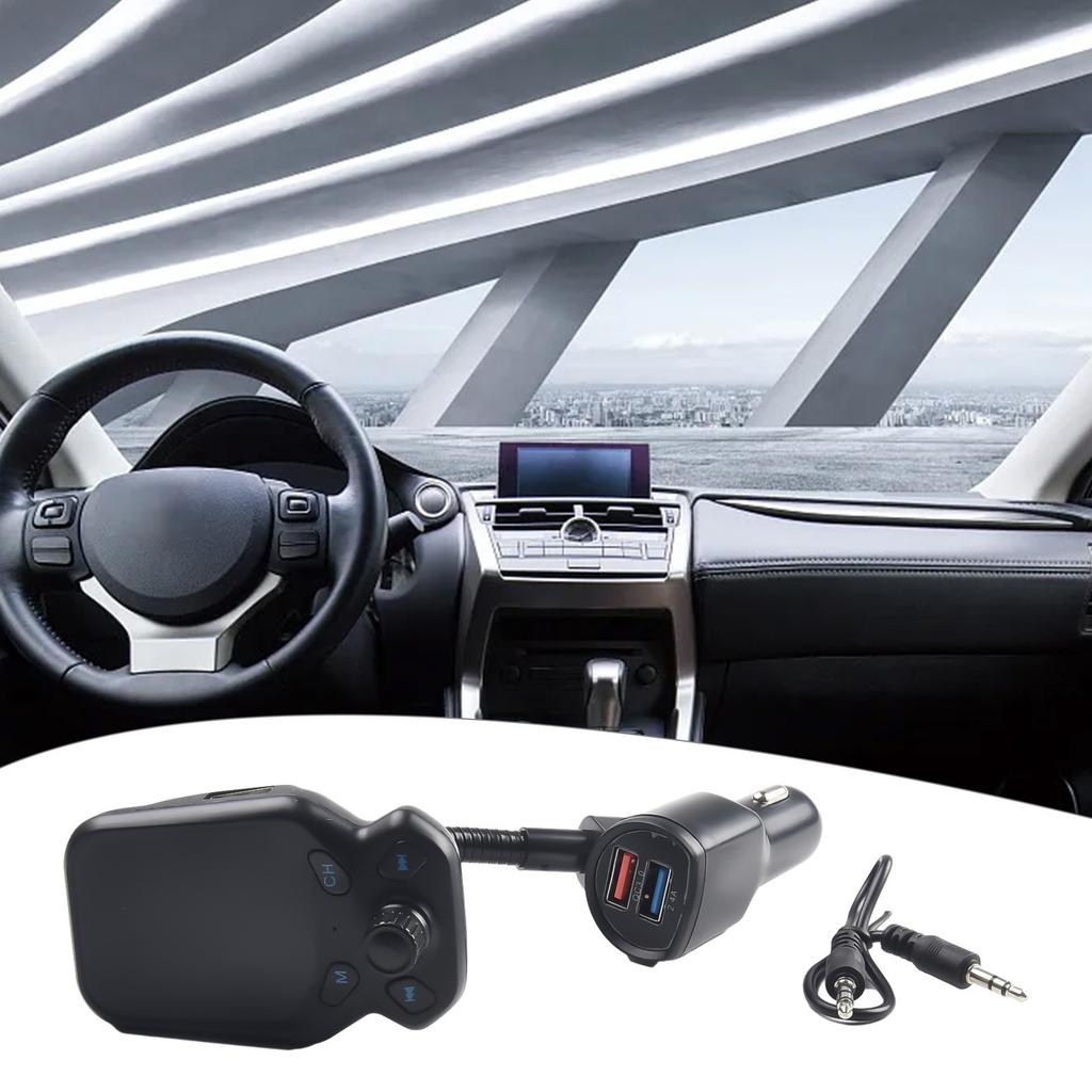 FM-передатчик MP3-плеер Радиоадаптер USB-зарядное устройство Комплект для автомобильной стереосистемы Музыка