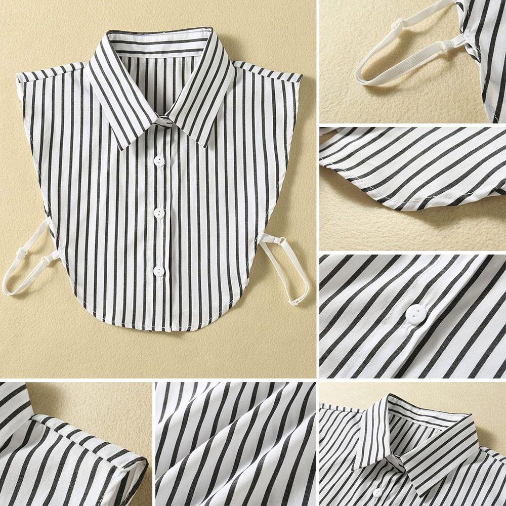 Vintage Classic Cotton Shirt Fake Collar Clothes Accessories Blouse False Collar Lapel