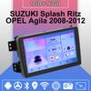 Автомобильное радио Android Auto Carplay для SUZUKI Splash Ritz OPEL Agila 2008-2012 Мультимедийный проигрыватель Головное устройство Стерео GPS Навигация BT WIFI 1+16 ГБ
