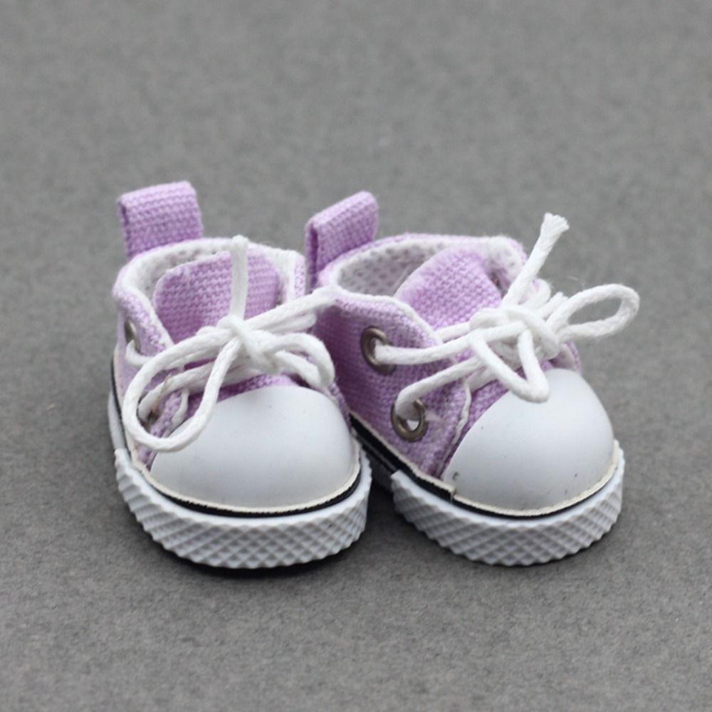 Multiple Styles 17cm Labubu Shoes Hand-made Dressing Replacement Hobbies Canvas Shoes Doll Toys