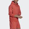 adidas Свитшоты Originals Унисекс Красные с капюшоном Средняя посадка Обычные HF6371