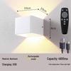USB Rechargeable Magnetic LED Wall Light with Motion Sensor - No Wiring or Drilling Needed