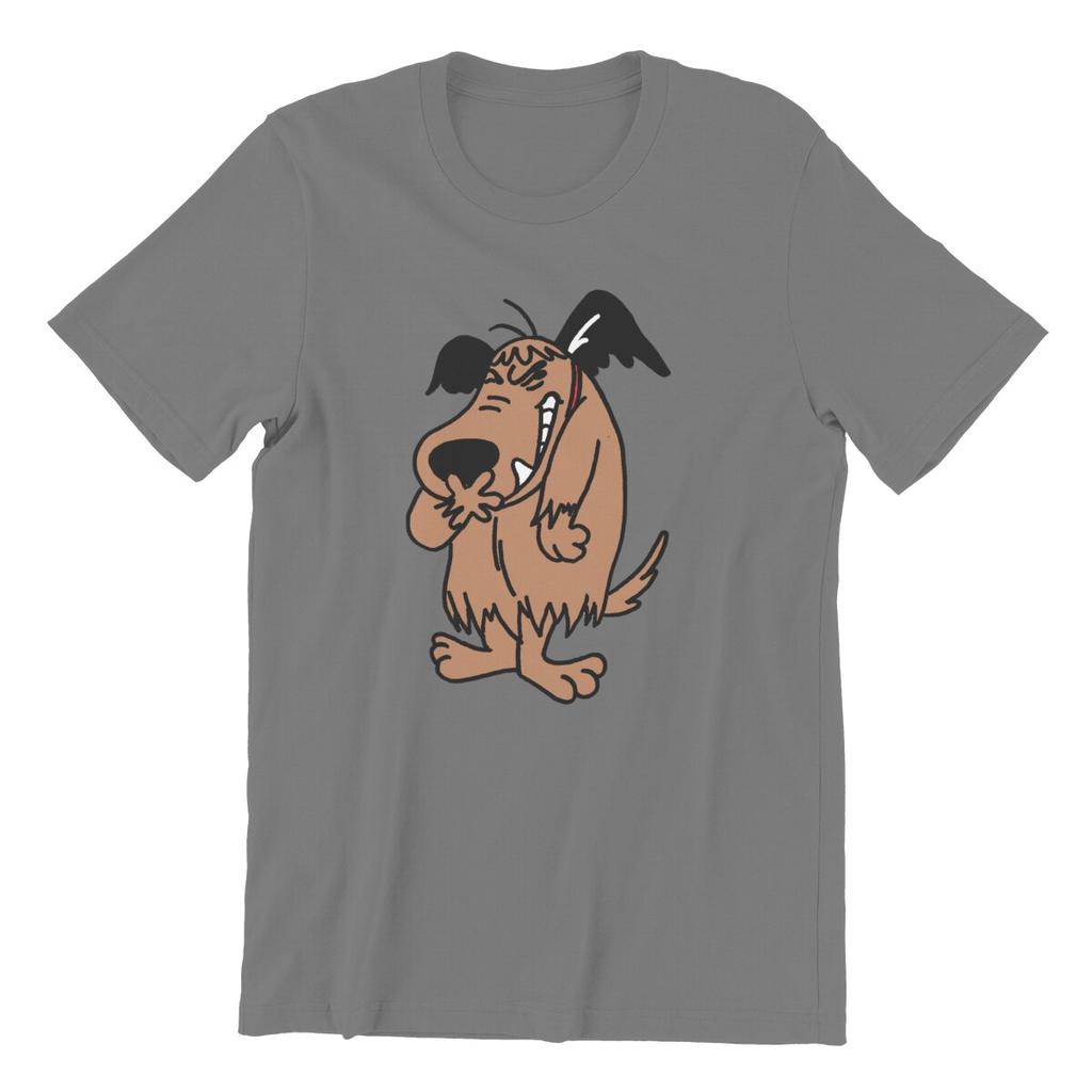 Leisure Muttley Mutley Cartoon Laughing Laugh Dog T-Shirts Men O Neck Cotton T Shirts  Short Sleeve Tee Shirt 6XL Tops