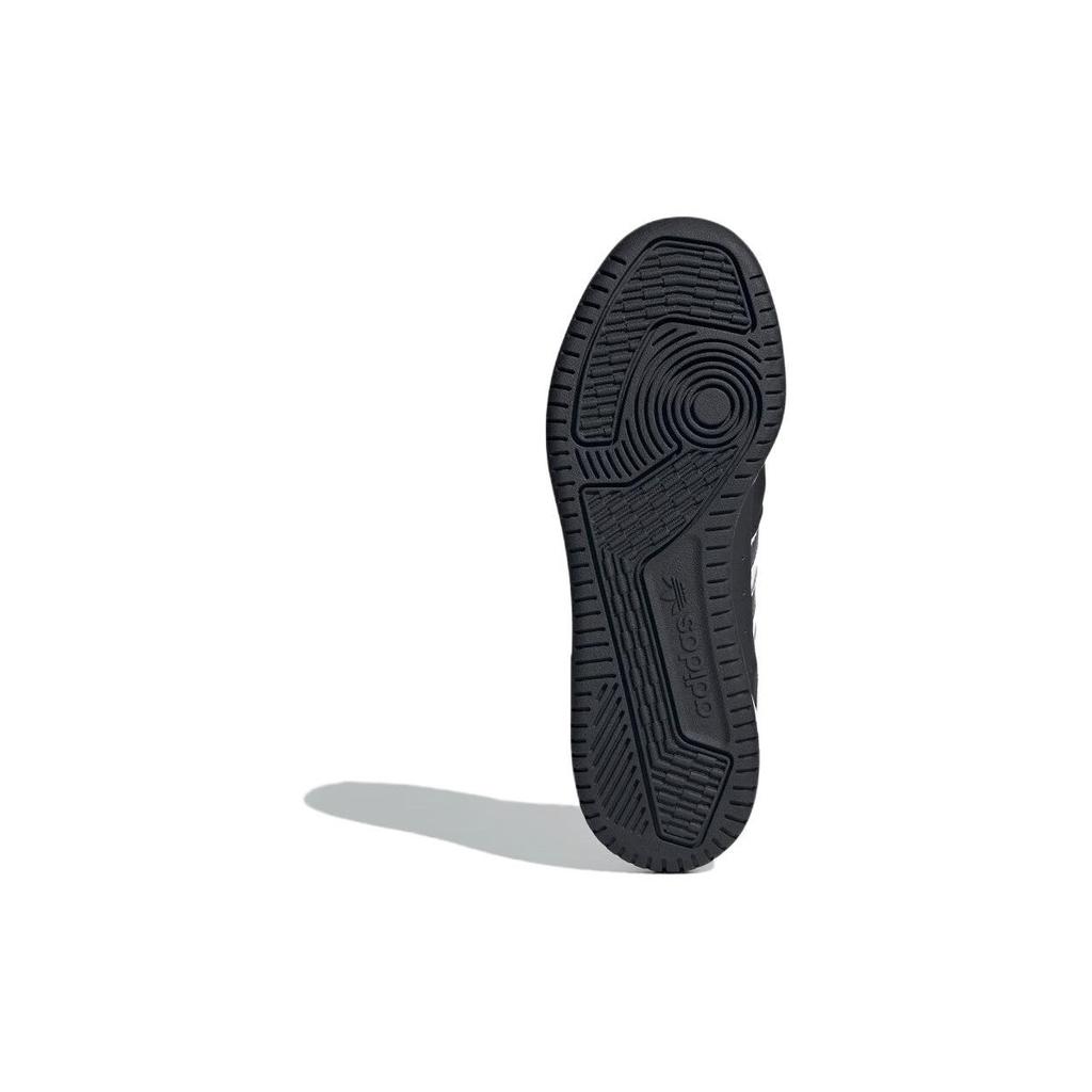 Adidas Originals Team Court 2 Универсальные Удобные Амортизирующие Прочные Низкие Кеды для Скейтбординга Унисекс Кеды для Скейтбординга Черно-Белые IF1197