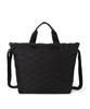 DELUXE EASY CARRY Cross Debossed TOTE/4360/Black