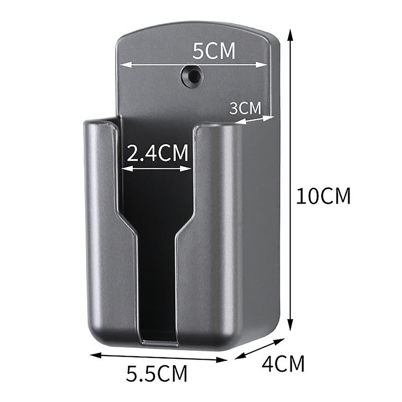 1pc Remote Control Holder Wall Mounted Storage Box Cosmetic Bathroom Rack Shelf Adhesive Home Mobile Phone Plug Case