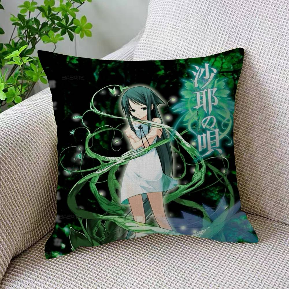 Игра S-Saya No Uta Песня Сайи Кленовая Дизайн Чехол на Подушку Счастливый Осенний Урожай Декор Праздничный Декор Чехол на Подушку