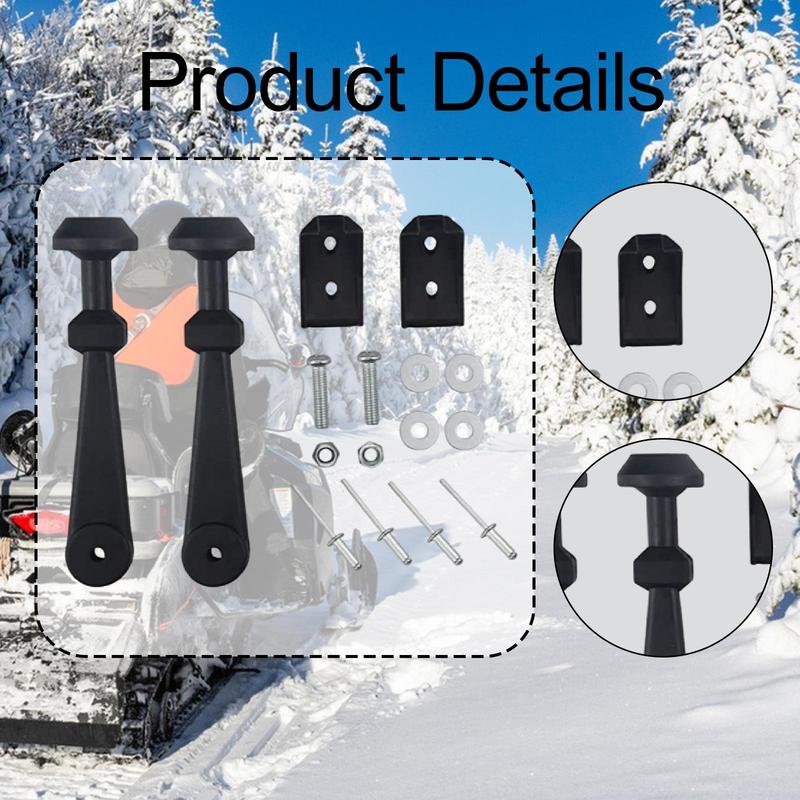 622304 Hood Latch Kit Hood Latch Straps Component Easy to Install Outdoor Sports Supplies with Mounting Hardware Replaces