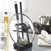 Multi-Function Lid and Spoon Rest Holder Tableware Storage Pot Lid Organizer Rack  Mobile