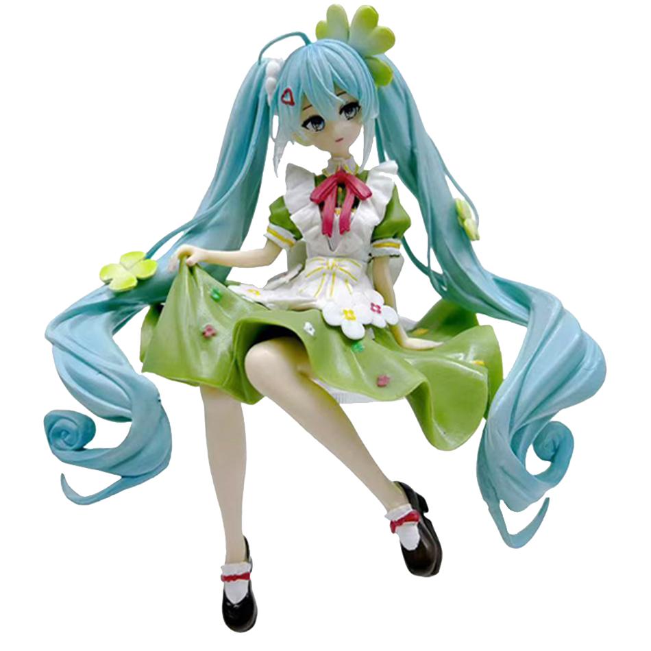 Новая аниме-фигурка Хацунэ Мику Страна чудес ПВХ Модель Игрушка-фигурка Версия Дюймовочки. Настольные Декоративные Куклы Украшения Коллекция Подарок