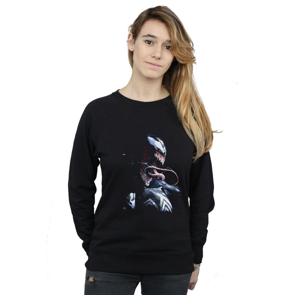 Marvel Womens/Ladies Venom Painting Sweatshirt
