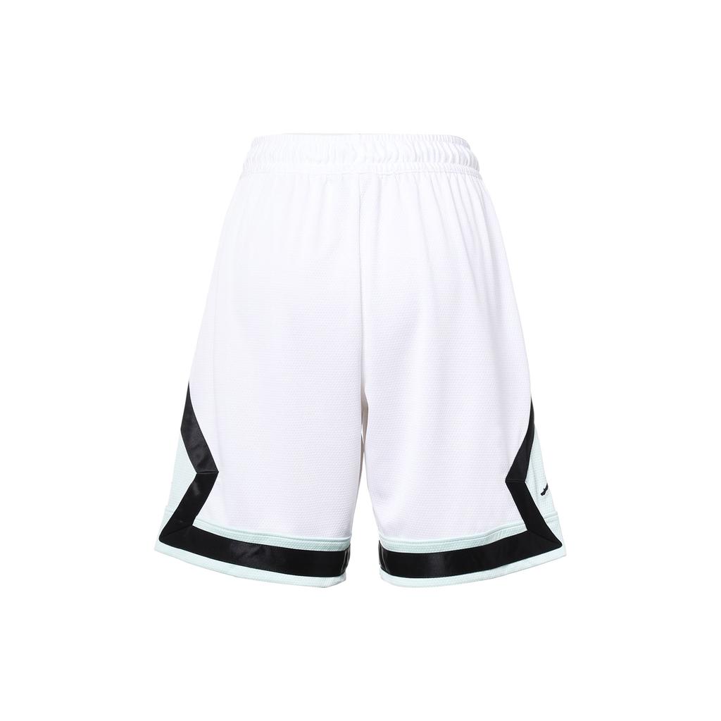 Jordan Jumpman Diamond Mid-Rise Loose Basketball Shorts Men Bottoms White CV6023-101