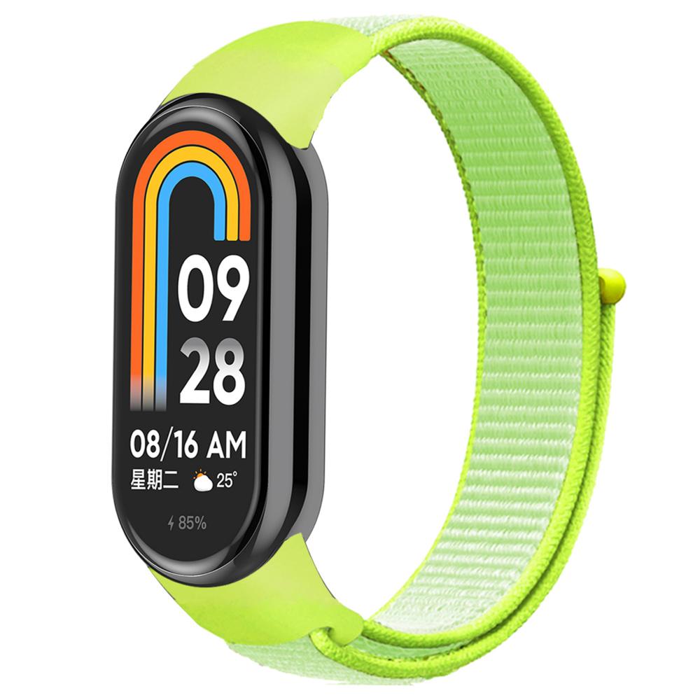 Нейлоновый ремешок для Xiaomi Mi Band 10/9/8 Браслет NFC Дышащий браслет Наручный ремешок Correa Спортивный ремешок для Mi band 8/9/10 Ремешок