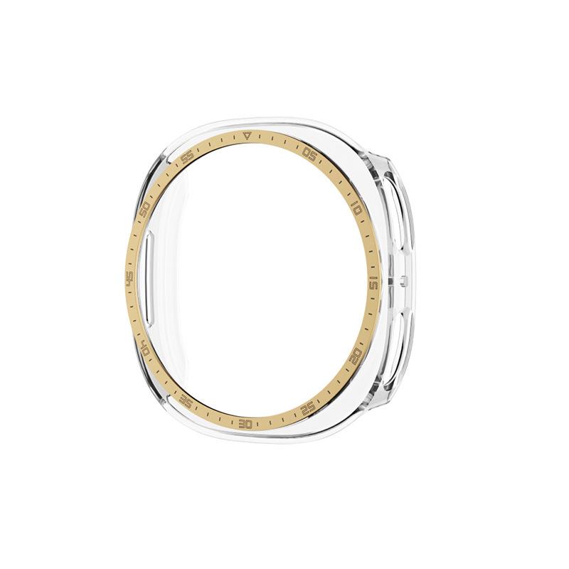 Чехол для корпуса ПК для Samsung Galaxy Watch 8 44 мм Аксессуары Защитная пленка для экрана Бампер Корпус Полый циферблат Для Samsung Watch 8 40 мм чехол