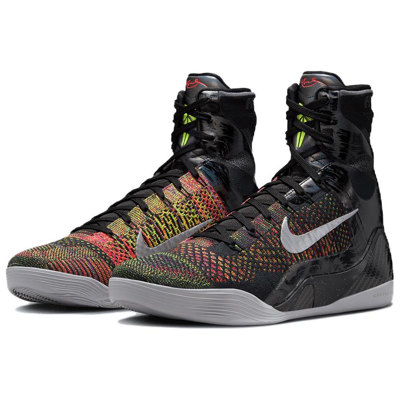Nike Kobe 9 Elite Protro Masterpiece 2025 Men Sneakers Black Metallic-Silver Bright-Crimson FZ7335-001