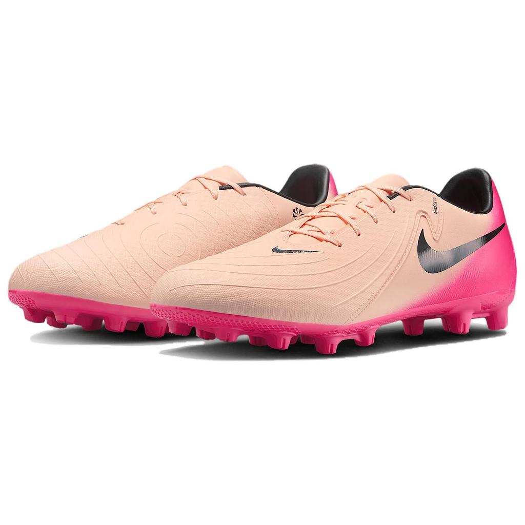 Nike Футбольные бутсы Phantom GX 2 Academy HG для твердого грунта, нескользящие, износостойкие, мужские, розовые FJ2551-800