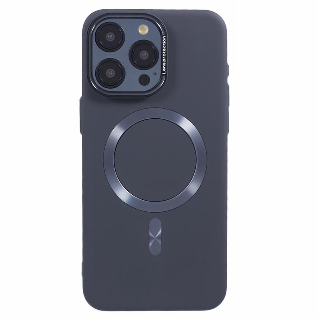 Серия MMKK для iPhone 14 Pro Чехол для мобильного телефона Обрезиненная магнитная ПК-крышка Совместимая с Magsafe