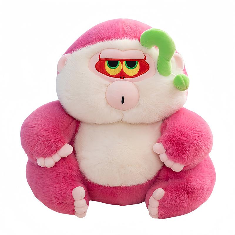 Sit Dudu Sitting Posture Houhou Hugs Milk Tea Ugly Cute Monkey Cute Doll Gives Friends Gift