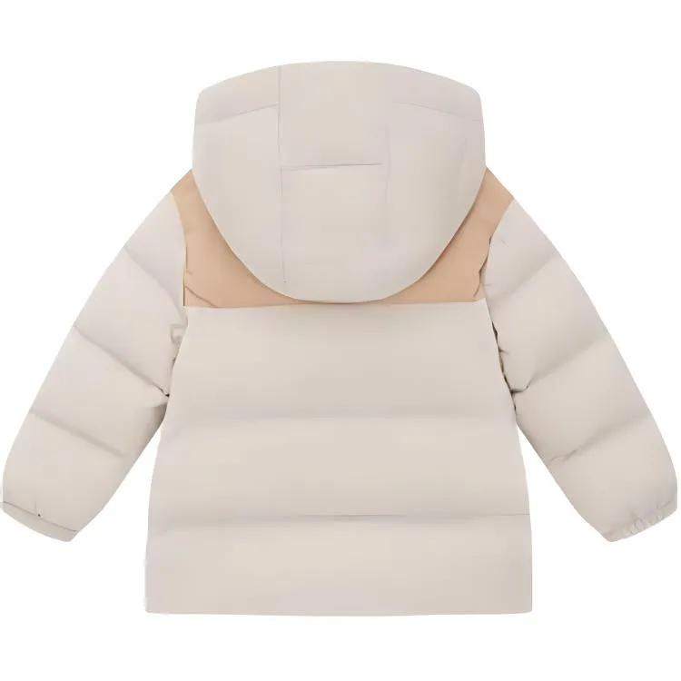 New Balance Kids Down Jackets Hooded Moderate (Unisex) Down Jackets 7PD45013 BEI