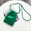 Women's Mobile Phone Bag Faux Leather Crossbody Phone Bag Solid Color Portable