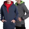 Boys Sweater with Hood, Mottled