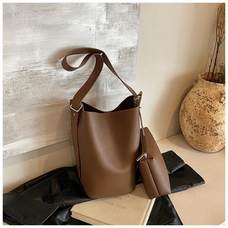 Tooxika Французская ретро сумка-ведро большой вместимости новая универсальная сумка сумка-мессенджер