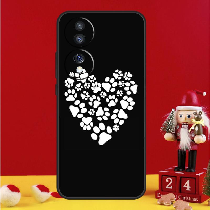 Чехол с дизайном лапки кошки и собаки для Honor Magic 7 6 8 Pro Honor Win X9a X9b X9c X9d X8c X8b 50 70 90 200 400 Lite