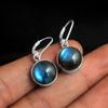 Labradorite Earring, Silver Jewelry, 925 Sterling Silver, Handmade Earring, Solid Jewelry