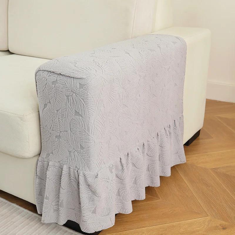 Armrest Covers Thickened Non-Slip Sofa Armrest Protector Universal Soft Warm Furniture Protector for Chair Sofa Couches Recliner