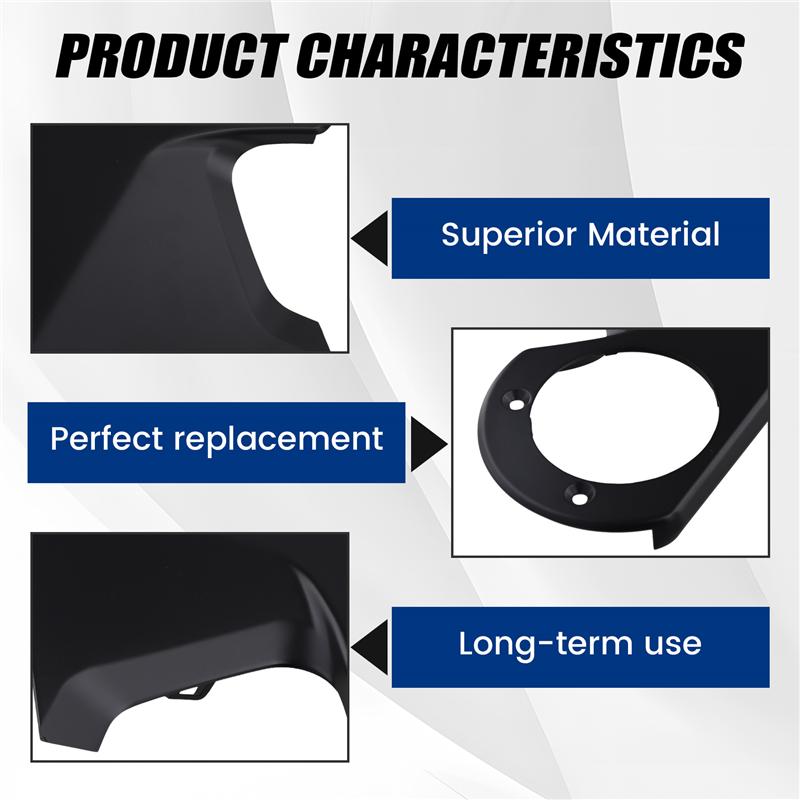 ABLZ-Reversing Mirror Base Rearview Mirror Fixed Bottom Case Rearview Mirror Bottom Shell For Tesla Model Y
