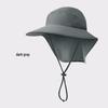 Дышащая водоотталкивающая шляпа от солнца с защитой шеи для активного отдыха