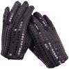 1 Pair Child Sequin Show Jazz Gloves Dance Glitter Rave Costume Party Halloween Dance