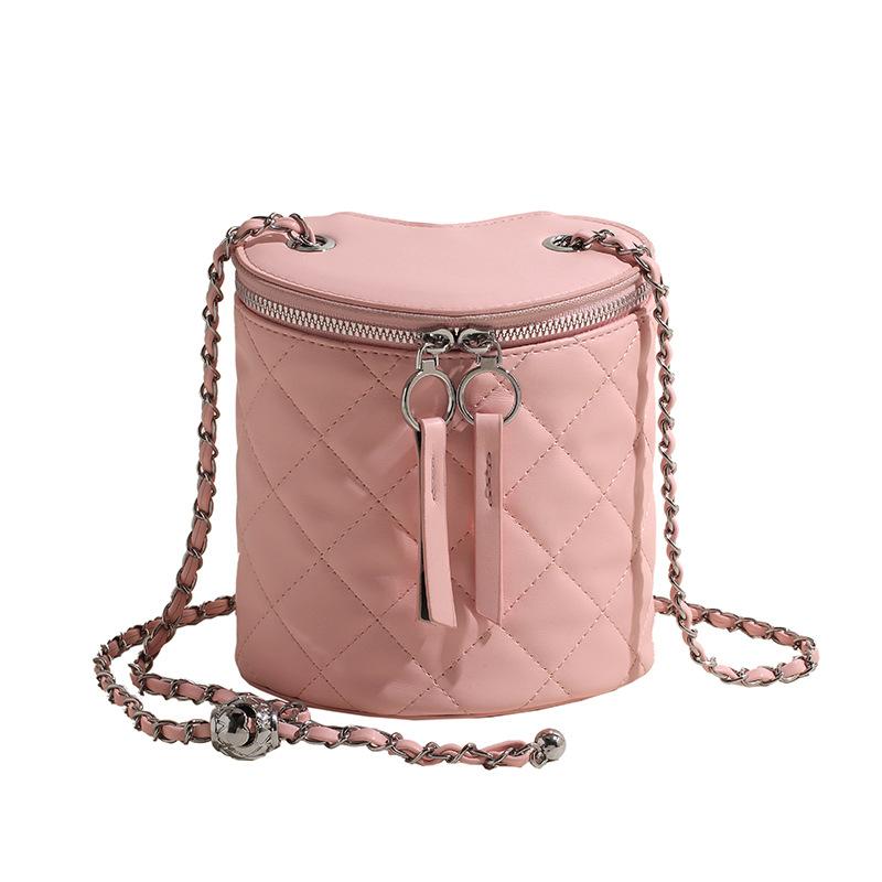 Chain Bag Women's Shoulder Messenger Bag New Fashion Three-dimensional Versatile Bucket Bag